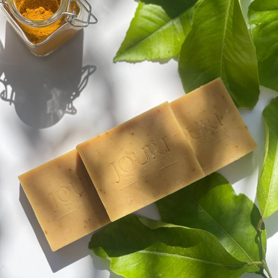 Lightening Turmeric Lemon Soap Bar